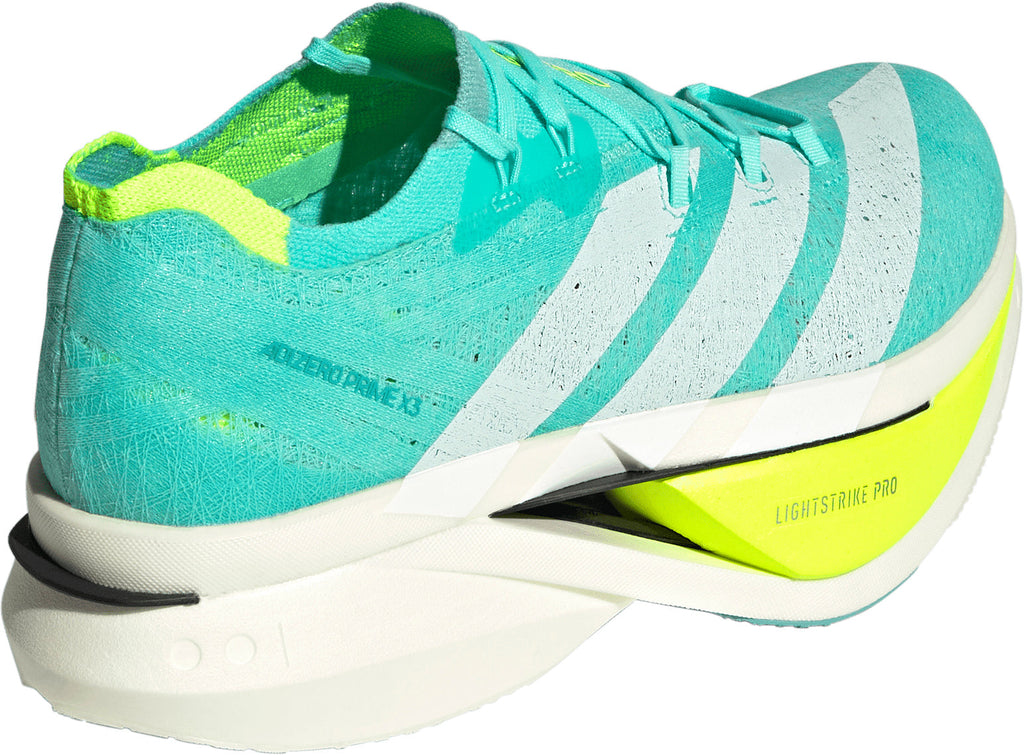 adidas Adizero Prime X3 Strung Running Shoes - Green