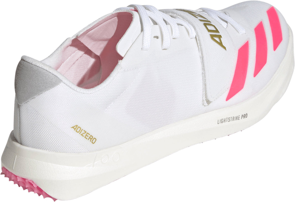 adidas Adizero Triple Jump & Pole Vault Field Event Spikes - White