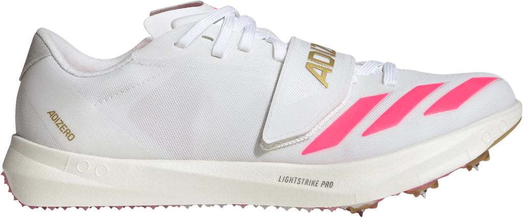 adidas Adizero Triple Jump & Pole Vault Field Event Spikes - White