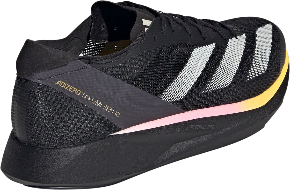 adidas Men's Adizero Takumi Sen 10 Running Shoes - Black