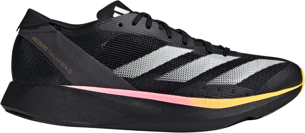 adidas Men's Adizero Takumi Sen 10 Running Shoes - Black