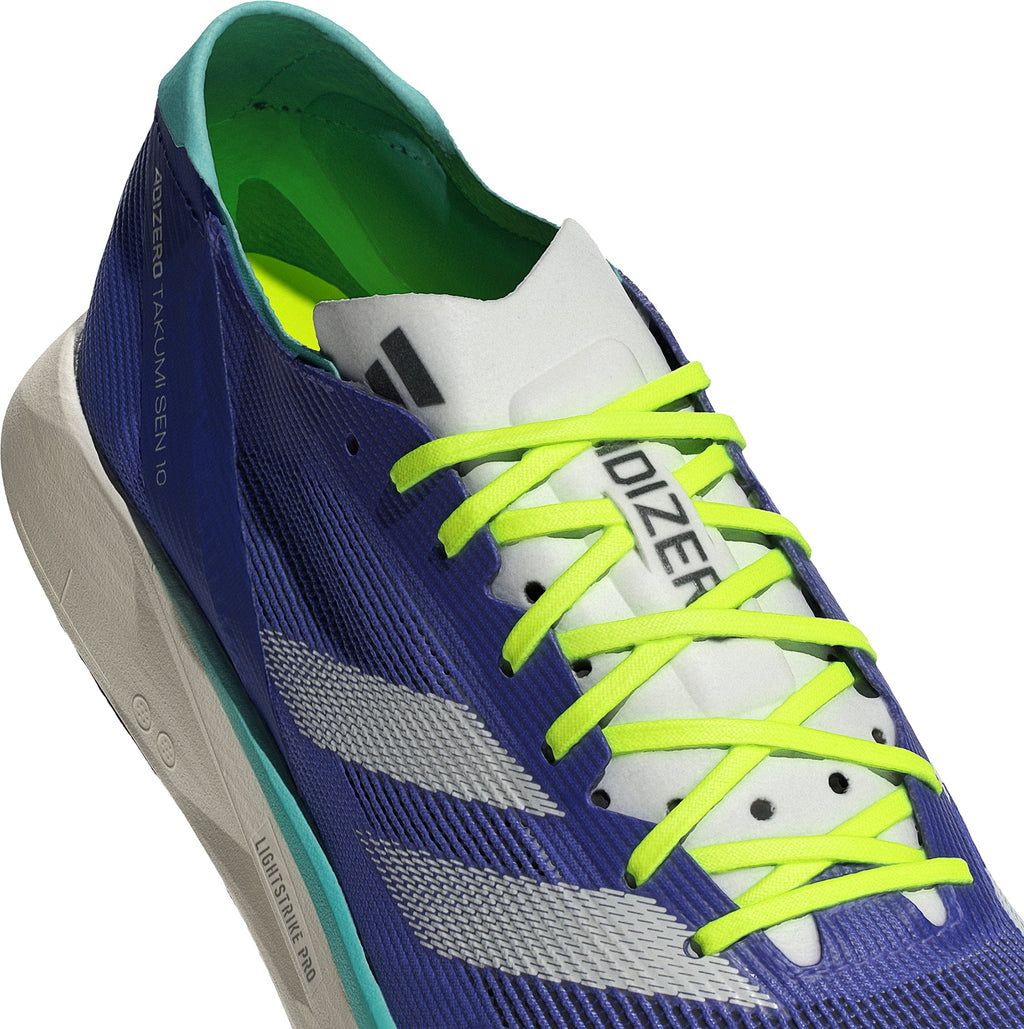 adidas Men's Adizero Takumi Sen 10 Running Shoes - Blue