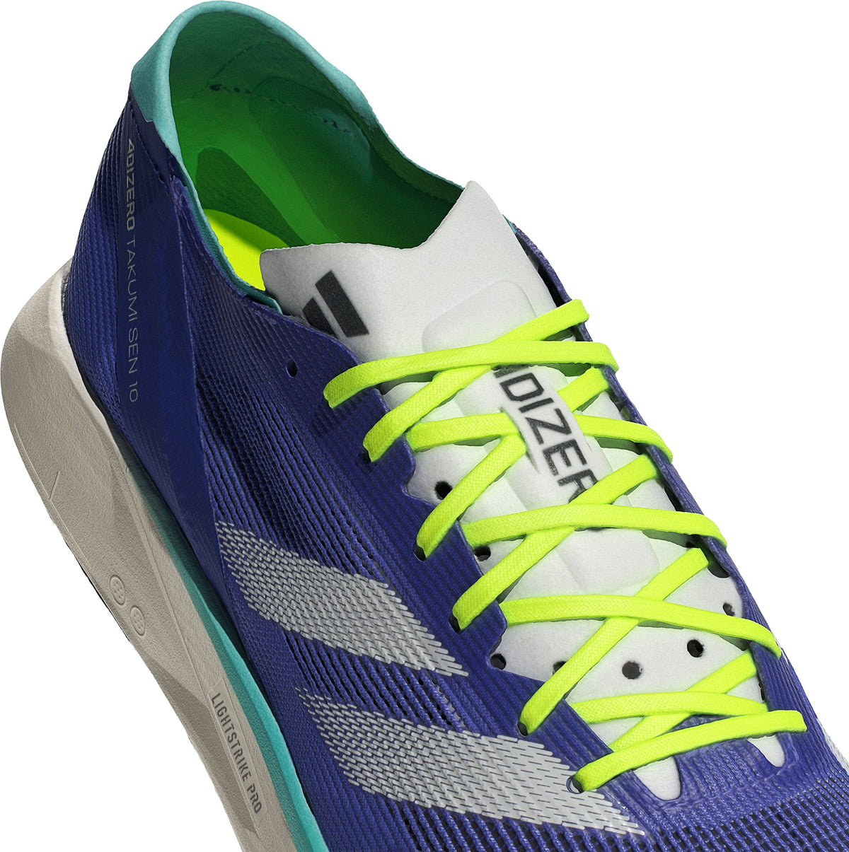 adidas Men's Adizero Takumi Sen 10 Running Shoes - Blue