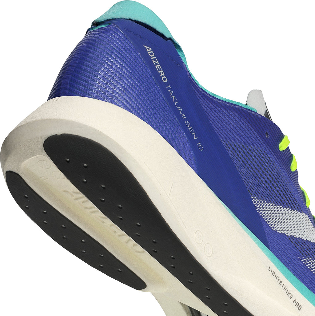 adidas Men's Adizero Takumi Sen 10 Running Shoes - Blue