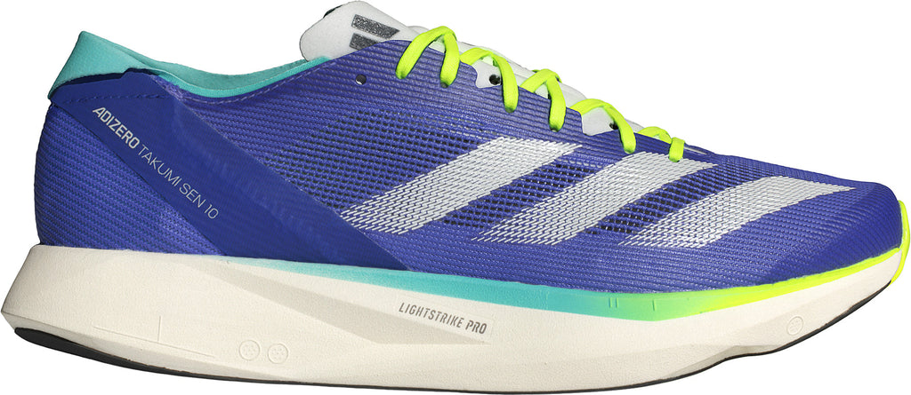 adidas Men's Adizero Takumi Sen 10 Running Shoes - Blue