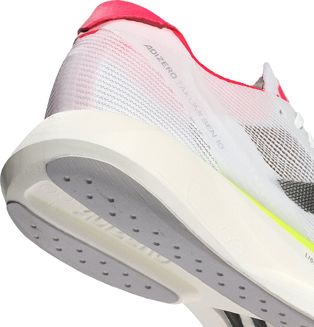 adidas Women's Adizero Takumi Sen 10 Running Shoes - White