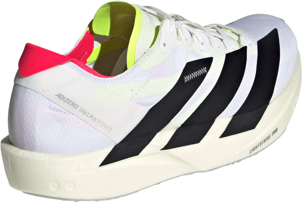 adidas Men's Adizero Takumi Sen 11 Running Shoes - White