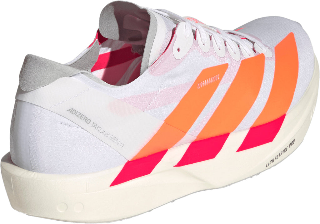 adidas Men's Adizero Takumi Sen 11 Running Shoes - White