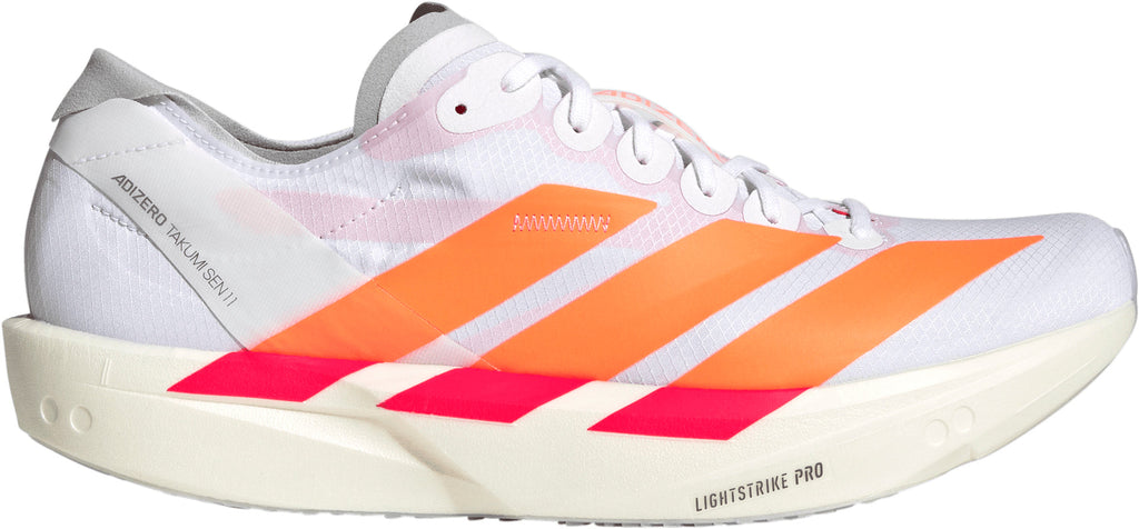 adidas Men's Adizero Takumi Sen 11 Running Shoes - White