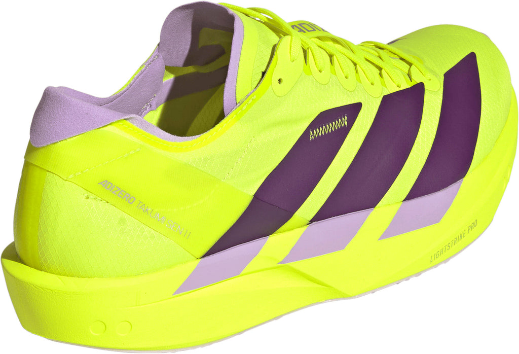 adidas Men's Adizero Takumi Sen 11 Running Shoes - Yellow