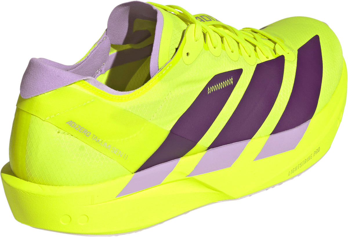 adidas Men's Adizero Takumi Sen 11 Running Shoes - Yellow