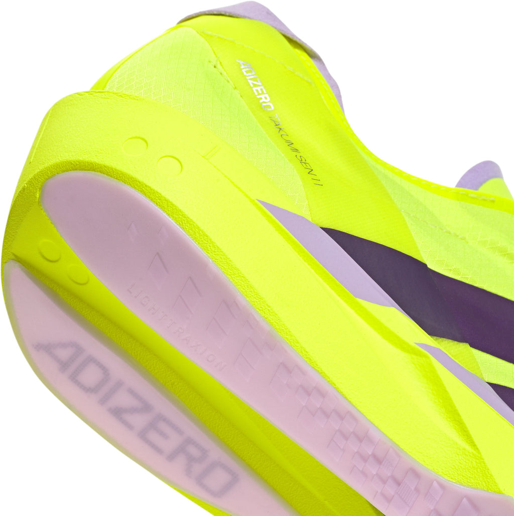 adidas Men's Adizero Takumi Sen 11 Running Shoes - Yellow