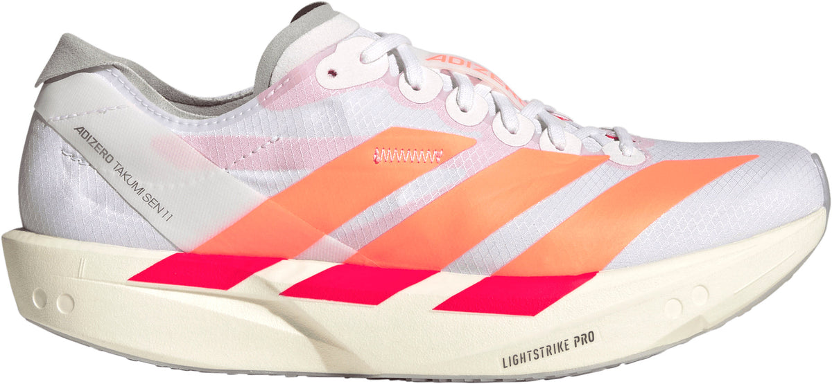 adidas Women's Adizero Takumi Sen 11 Running Shoes - White