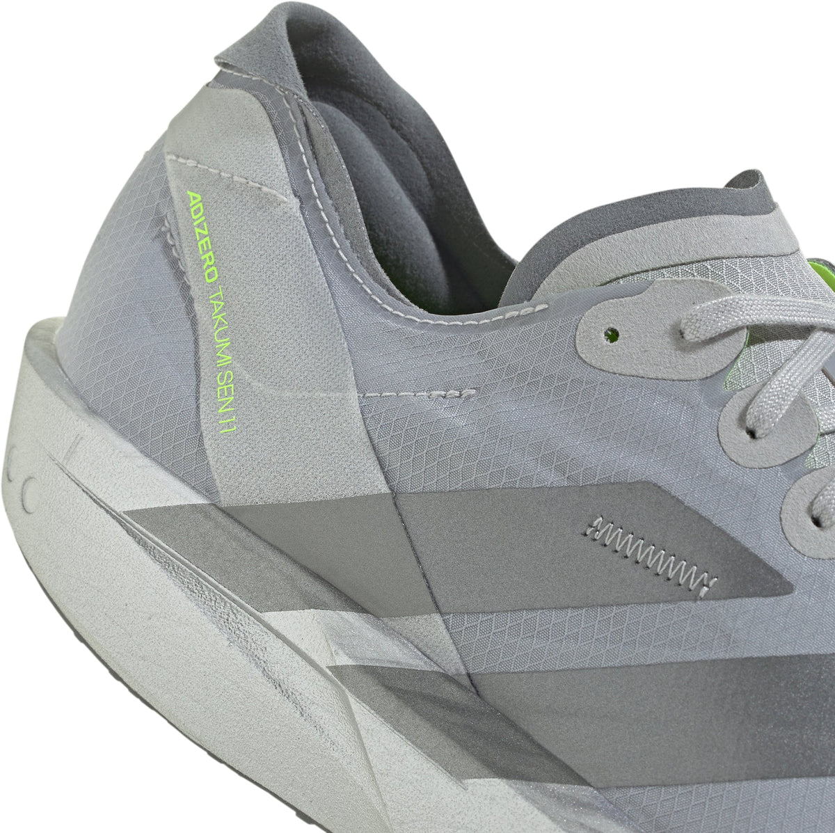 adidas Men's Adizero Takumi Sen 11 Running Shoes - Silver