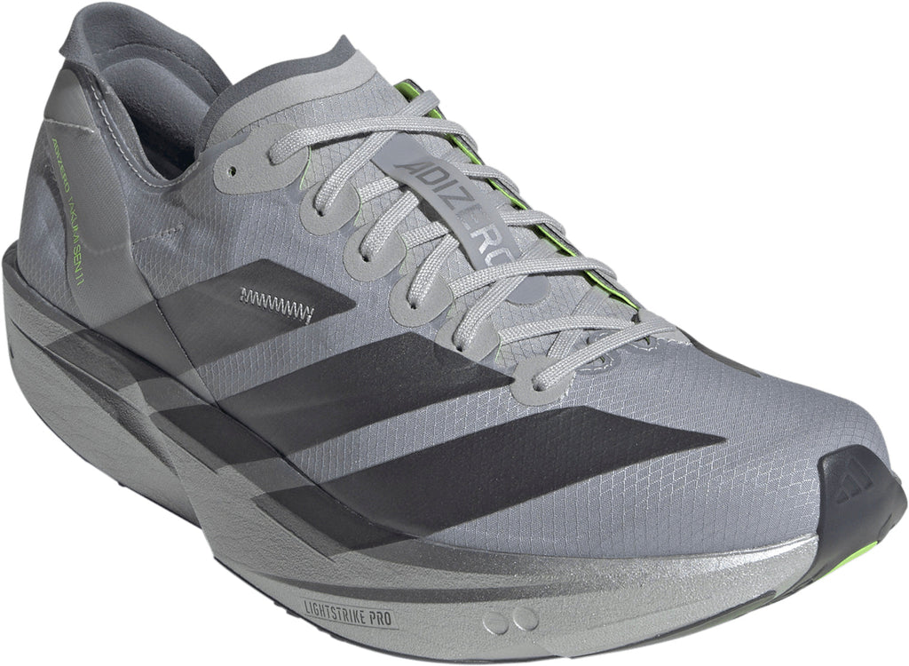 adidas Men's Adizero Takumi Sen 11 Running Shoes - Silver