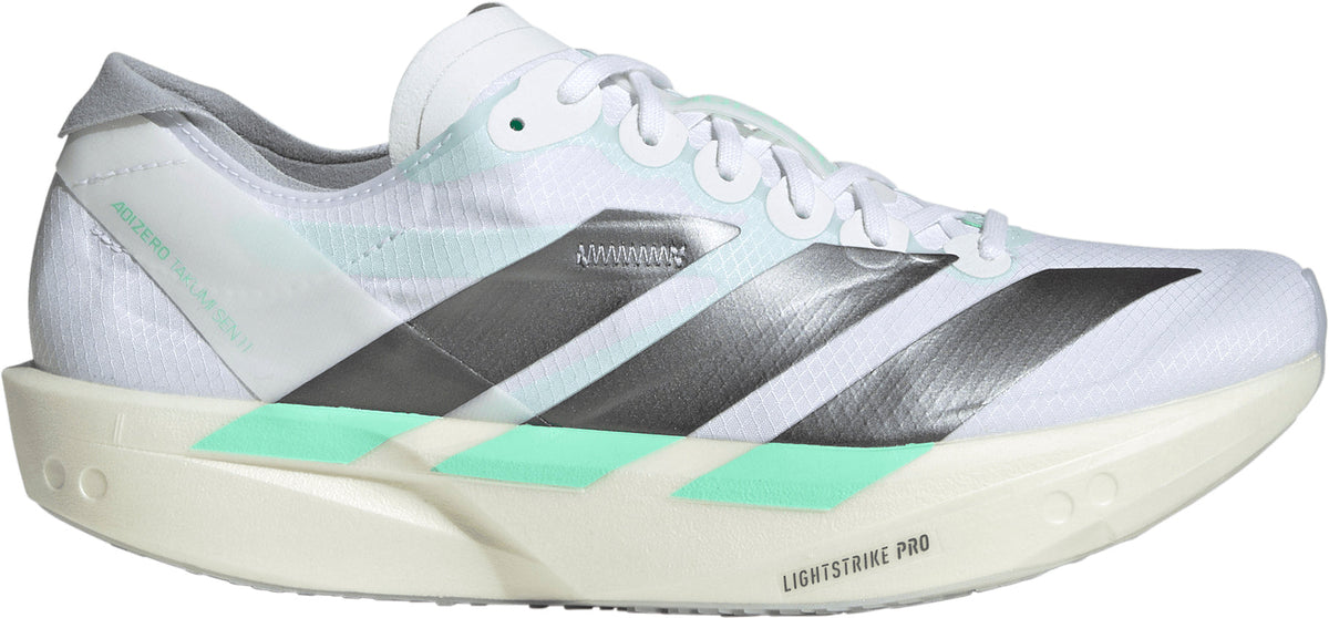 adidas Women's Adizero Takumi Sen 11 Running Shoes - White
