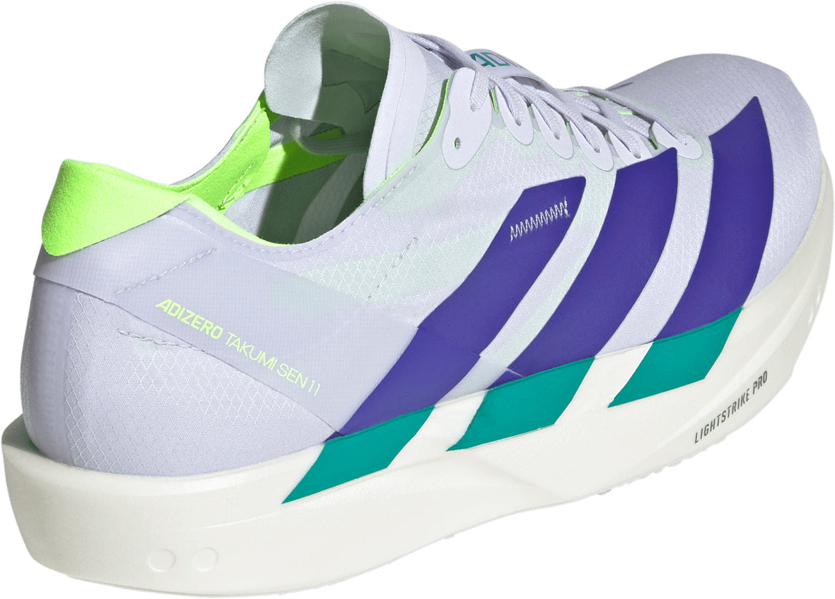 adidas Men's Adizero Takumi Sen 11 Running Shoes - Purple