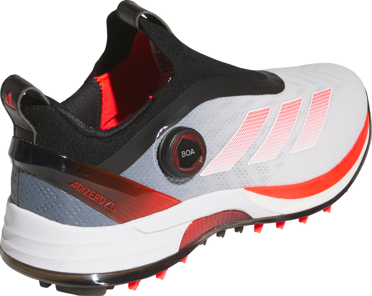 adidas Men's Adizero ZG BOA Spikeless Golf Shoes - White