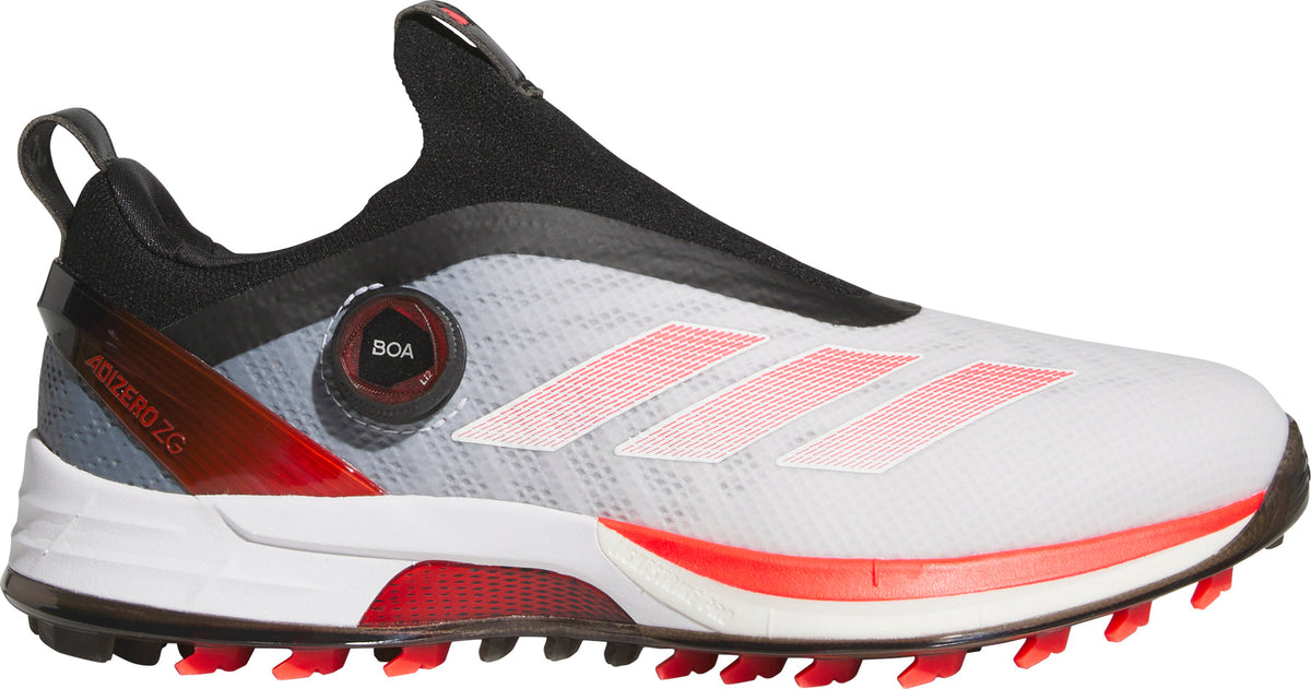 adidas Men's Adizero ZG BOA Spikeless Golf Shoes - White