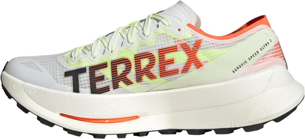 adidas Men's Agravic Speed Ultra 2 Trail Running Shoes - White