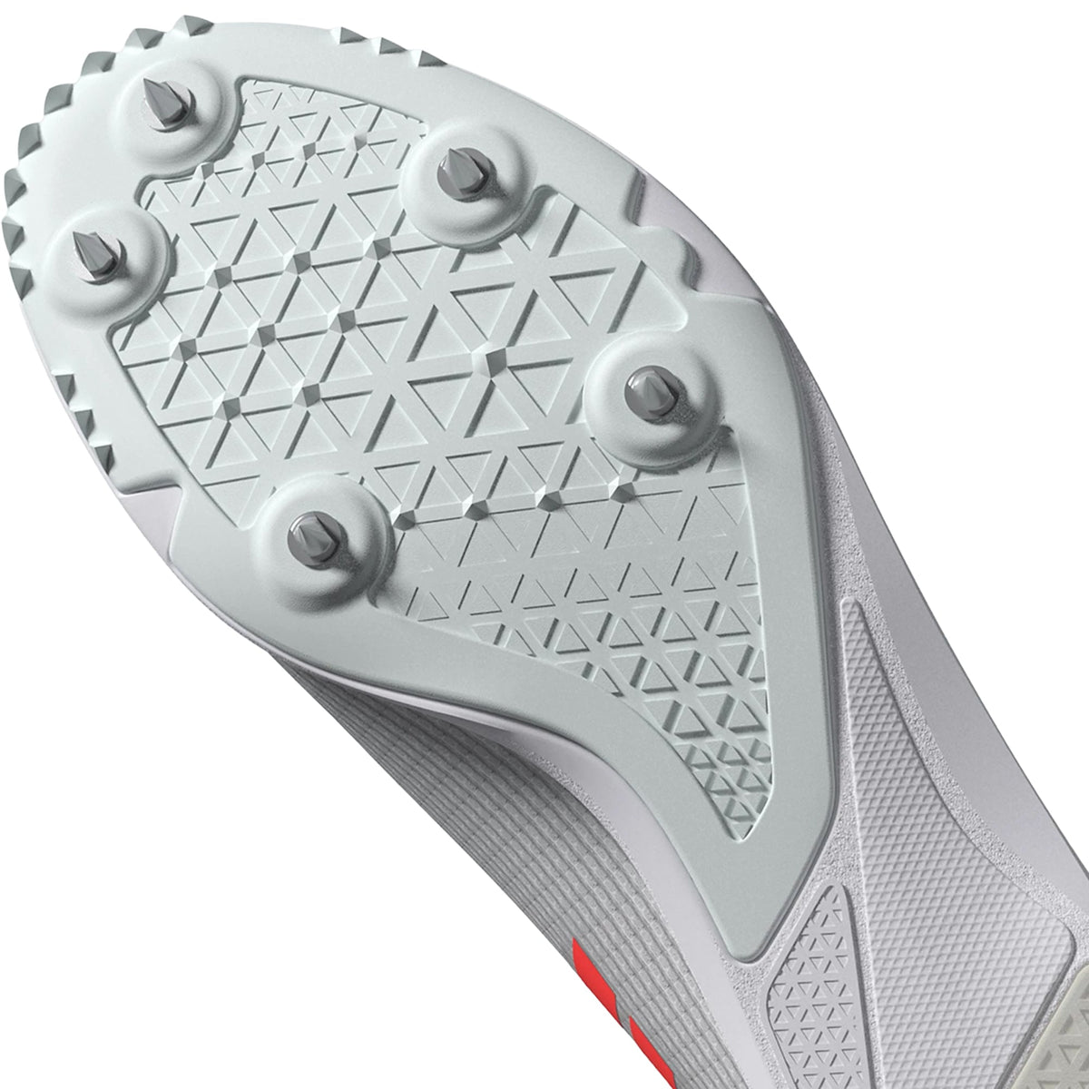 adidas Junior Allroundstar Running Spikes - White