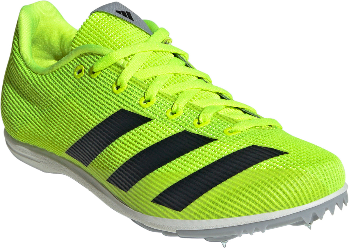 adidas Junior Allroundstar Running Spikes - Yellow
