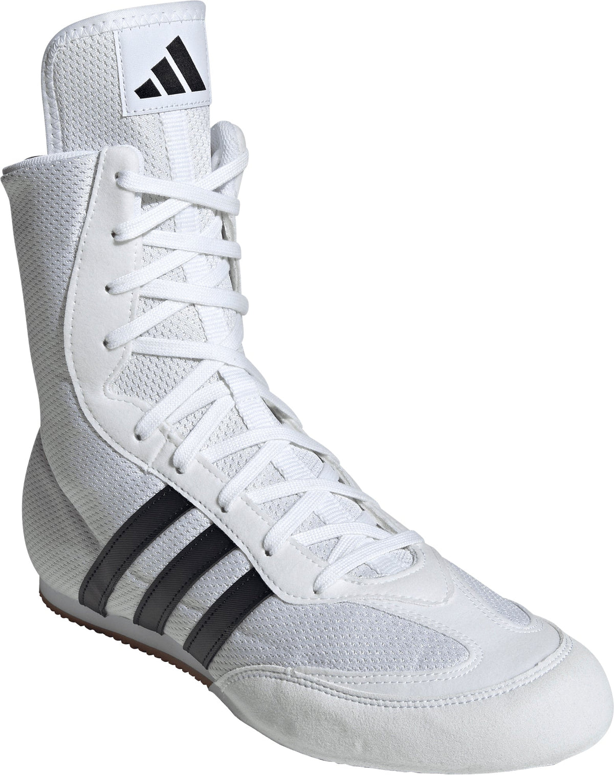 adidas Men's Box Hog 2.0 Boxing Shoes - White