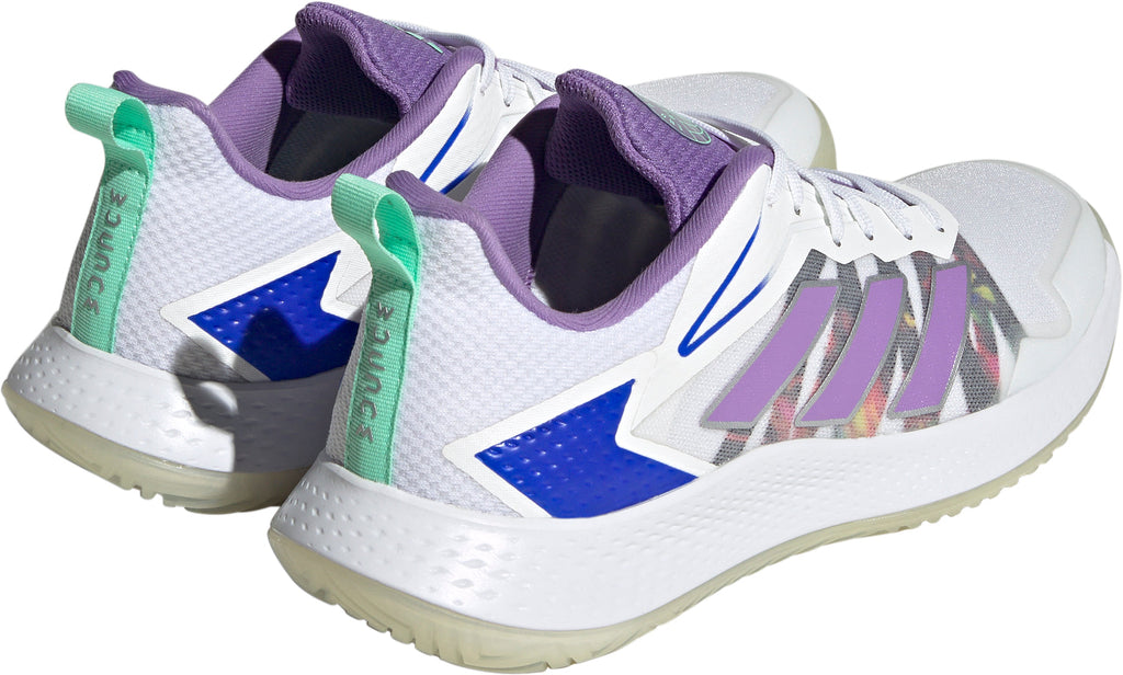 adidas Women's Defiant Speed Tennis Shoes - White