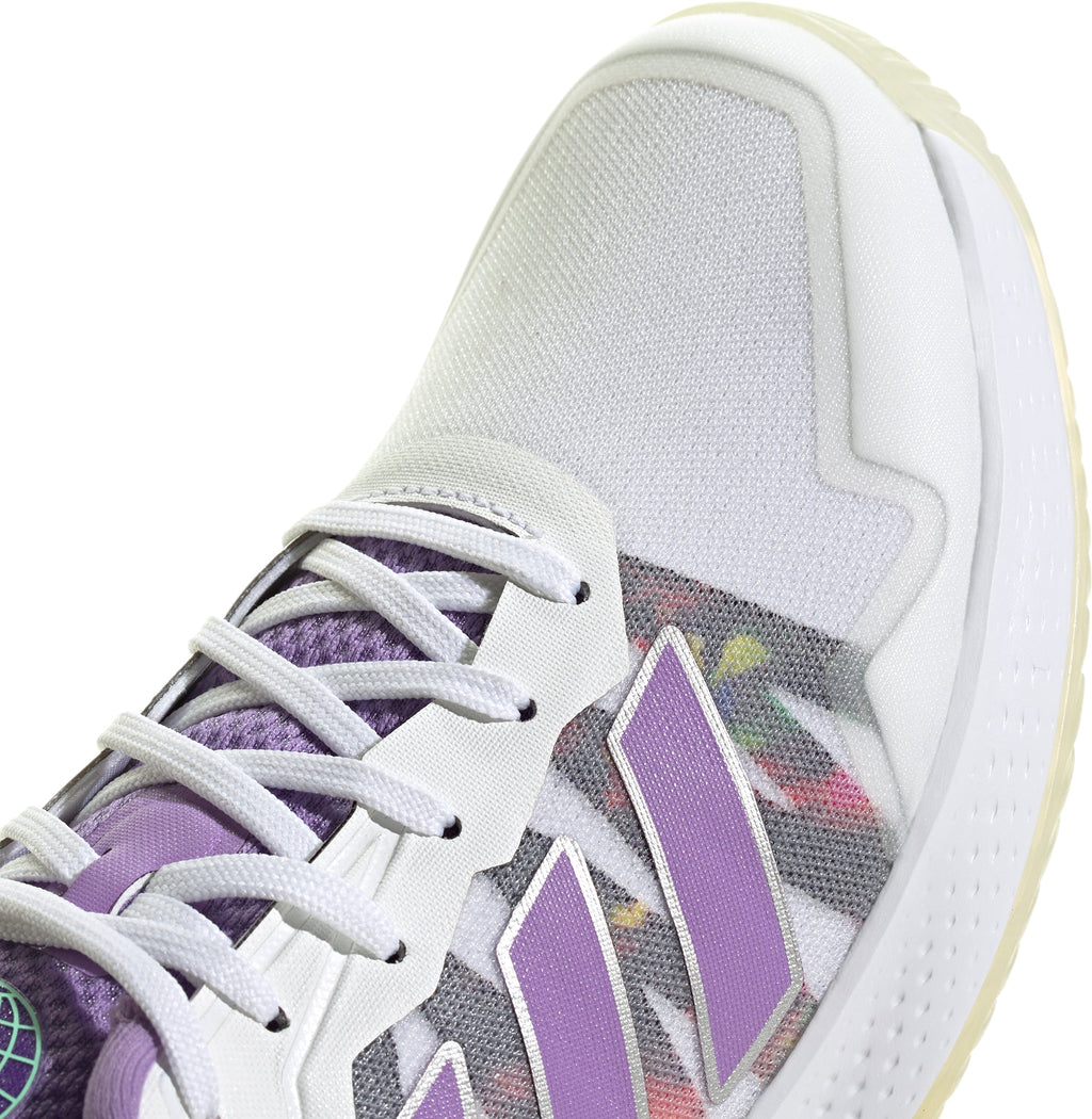 adidas Women's Defiant Speed Tennis Shoes - White