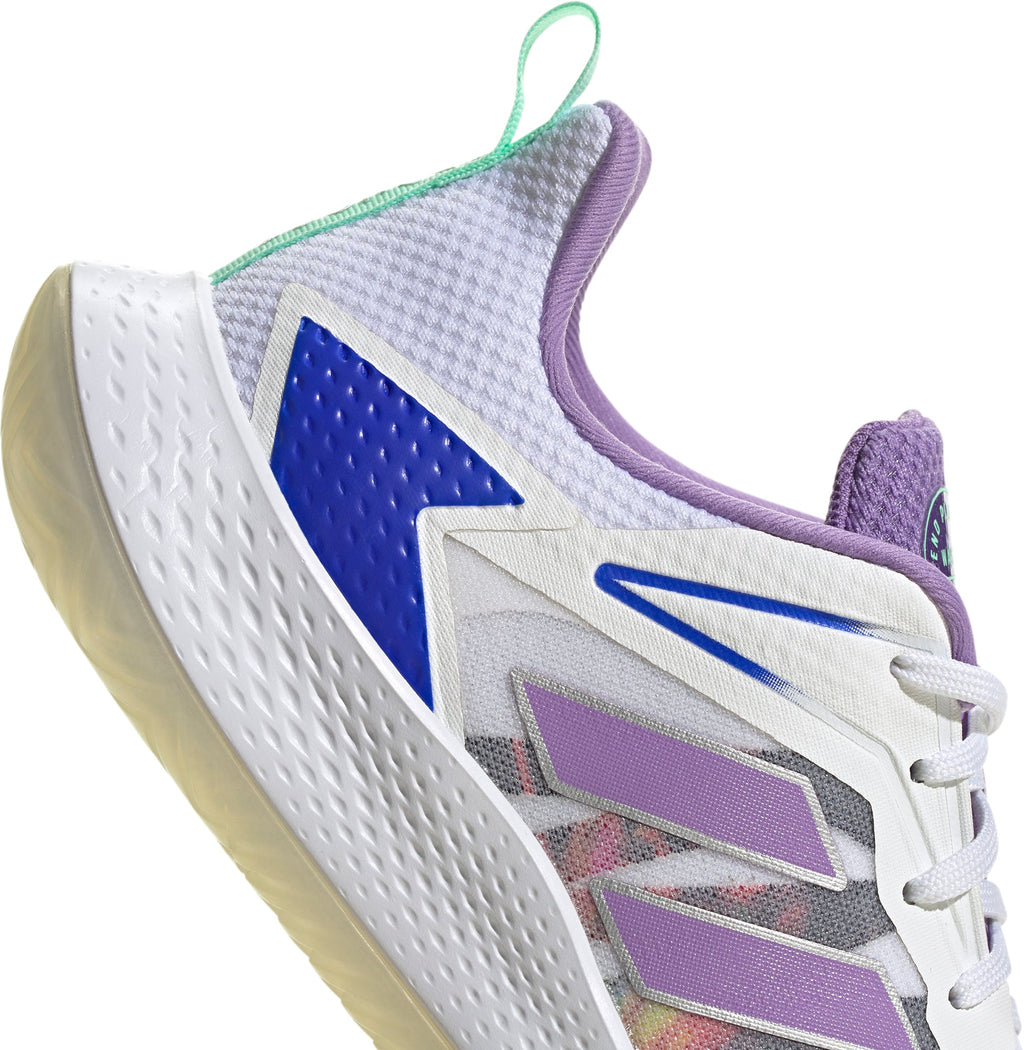 adidas Women's Defiant Speed Tennis Shoes - White