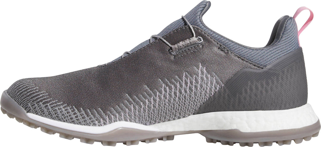 adidas Women's ForgeFiber BOA Golf Shoes - Grey