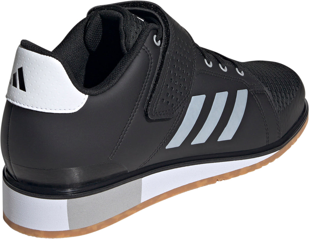 adidas Men's Power Perfect 3 Weight Lifting Shoes - White