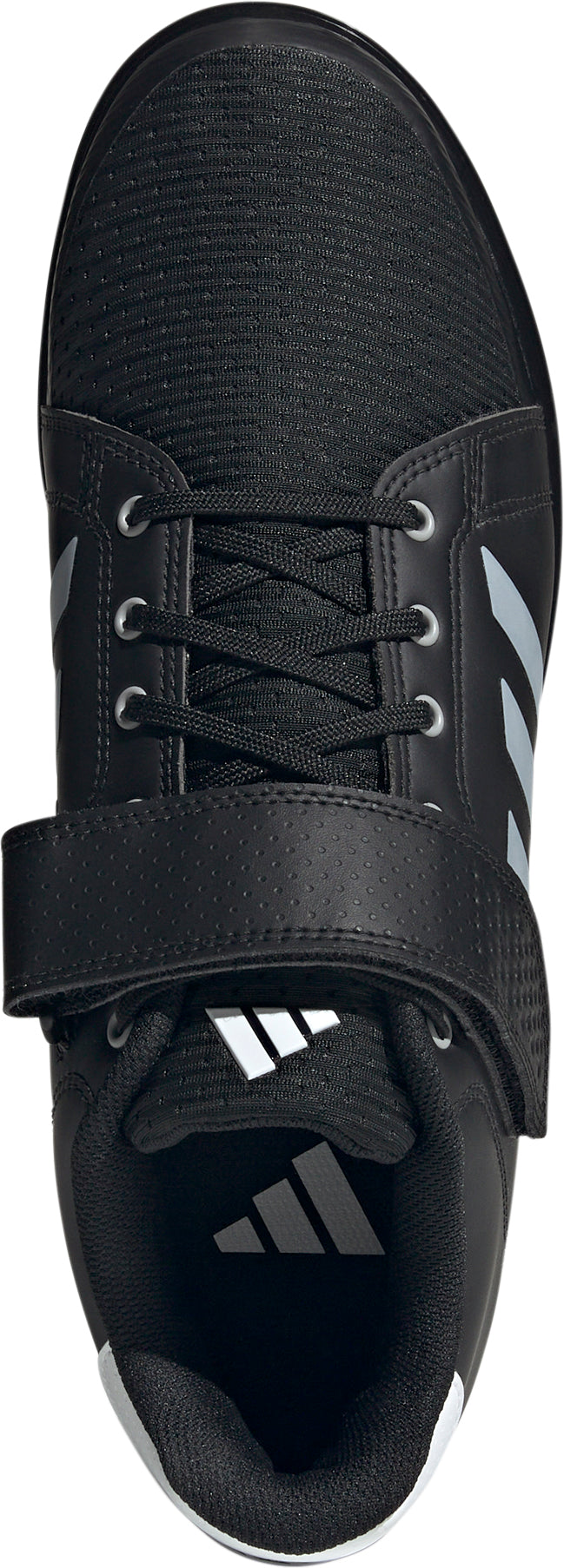 adidas Men's Power Perfect 3 Weight Lifting Shoes - White