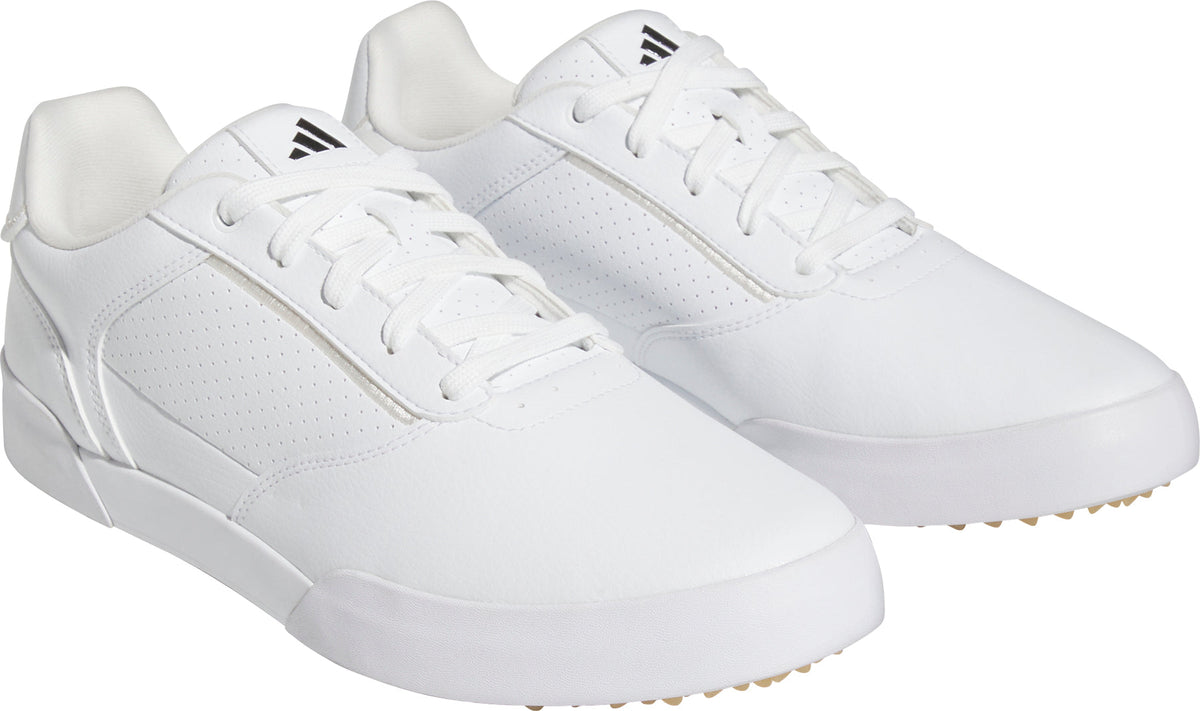 adidas Men's RetroCross Spikeless Golf Shoes - White