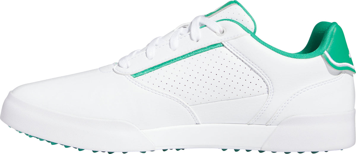 adidas Men's RetroCross Spikeless Wide Fit Golf Shoes - White