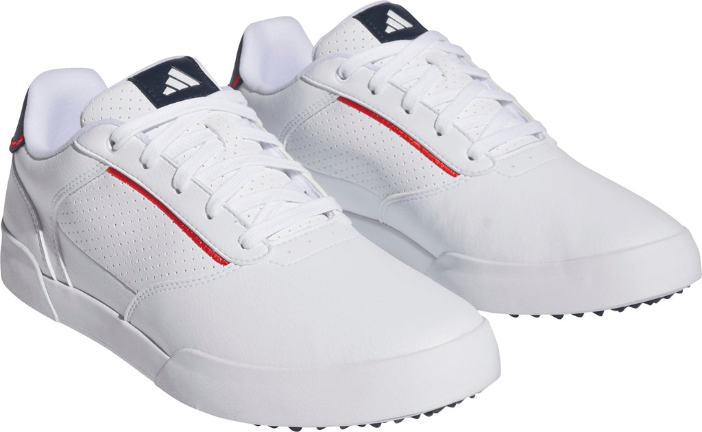 adidas Men's RetroCross Spikeless Golf Shoes - White