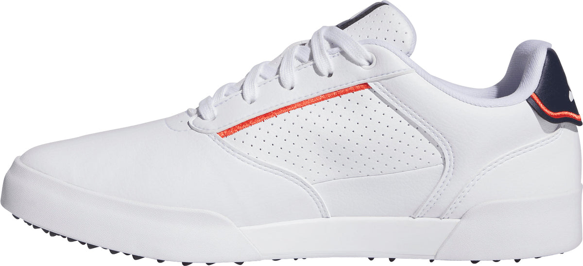 adidas Men's RetroCross Spikeless Golf Shoes - White