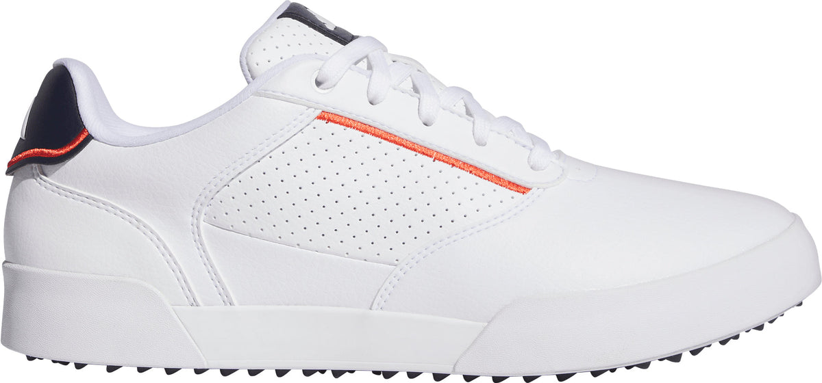 adidas Men's RetroCross Spikeless Golf Shoes - White