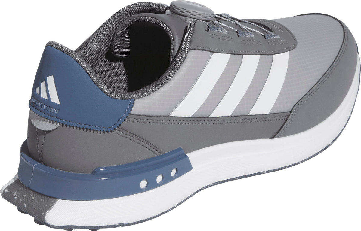 adidas Men's S2G BOA 24 Wide Fit Spikeless Golf Shoes - Grey