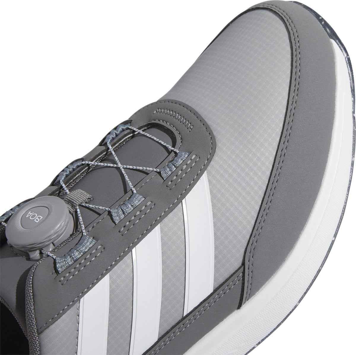 adidas Men's S2G BOA 24 Wide Fit Spikeless Golf Shoes - Grey