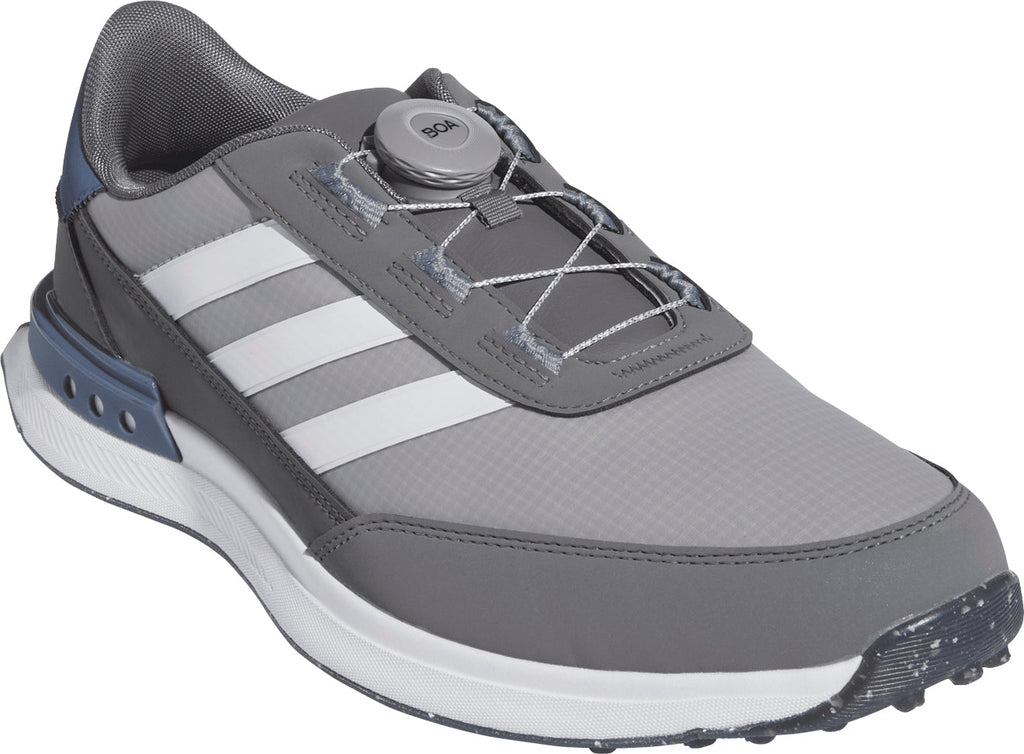 adidas Men's S2G BOA 24 Wide Fit Spikeless Golf Shoes - Grey