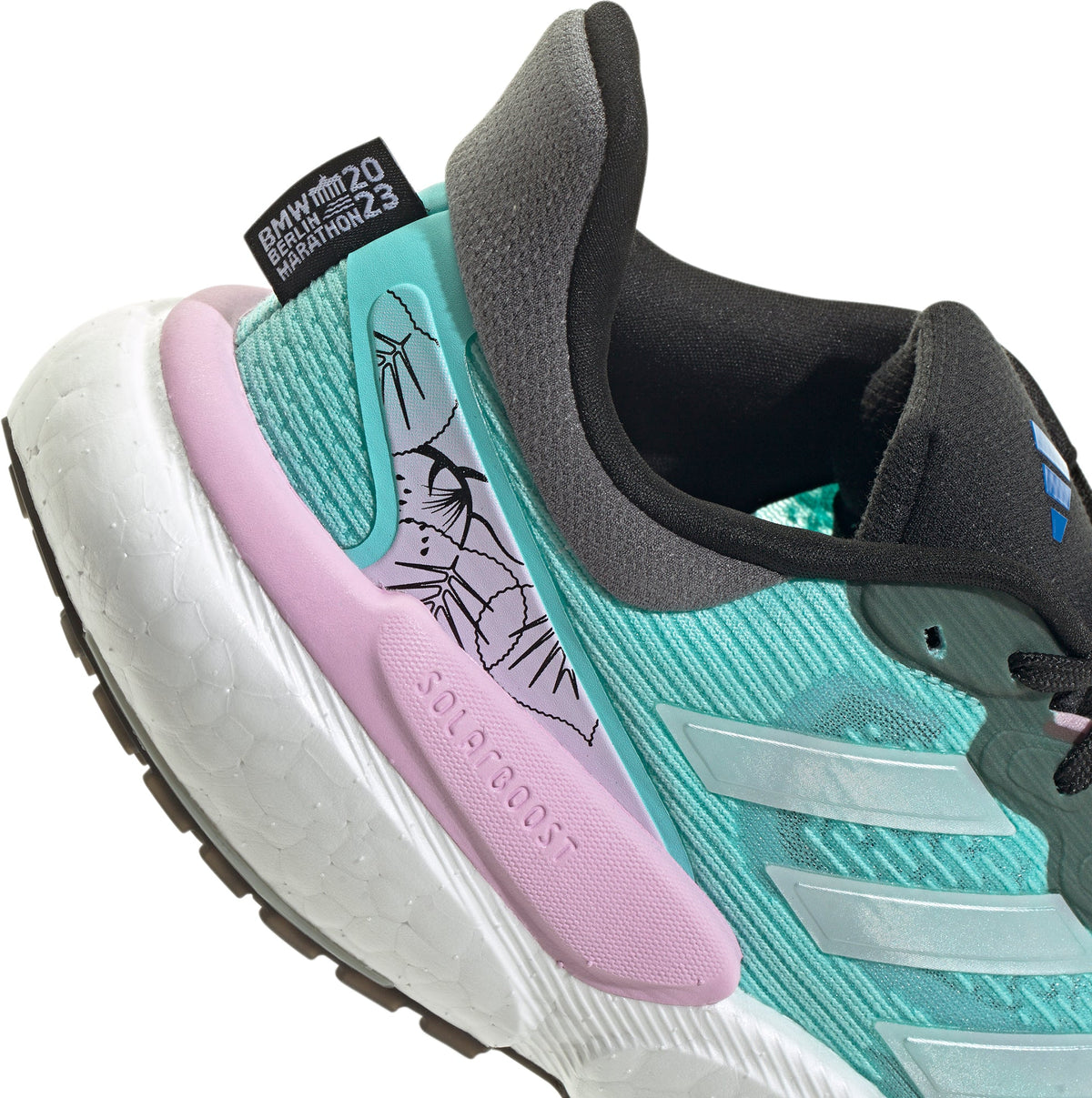 adidas Women's Solar Boost 5 Running Shoes - Blue