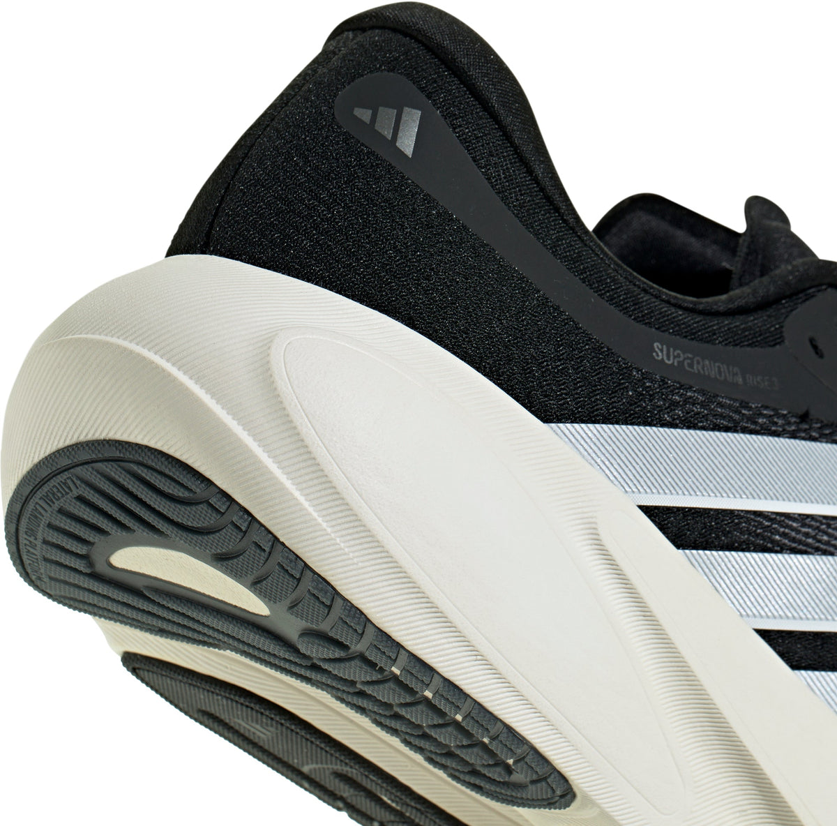 adidas Men's Supernova Rise 3 Wide Fit Running Shoes - Black