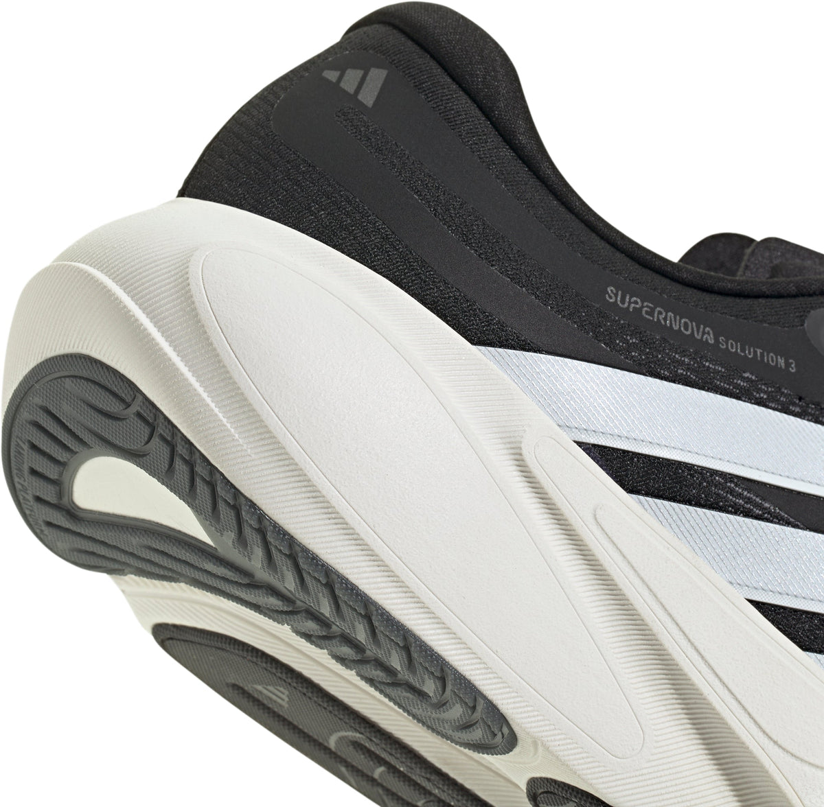 adidas Men's Supernova Solution 3 Running Shoes - Black