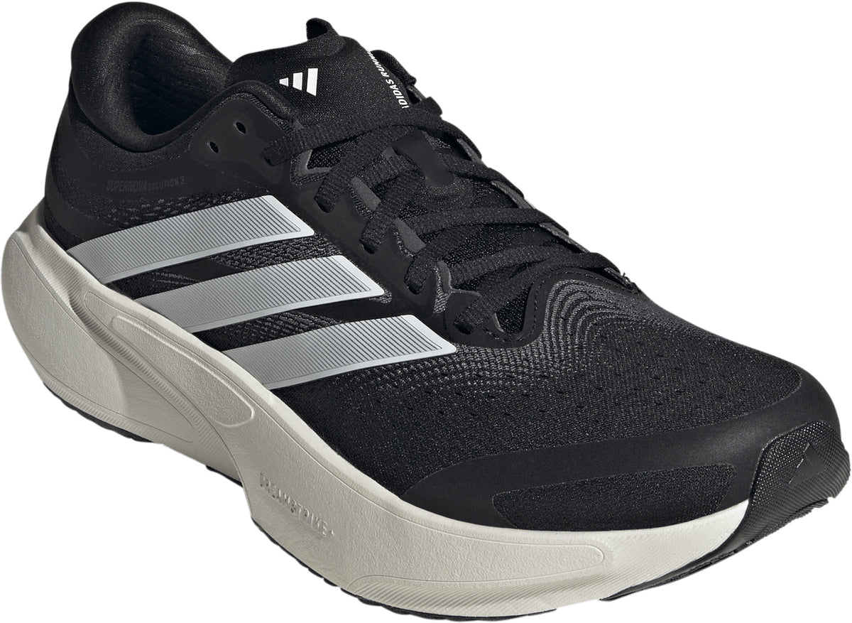 adidas Men's Supernova Solution 3 Running Shoes - Black