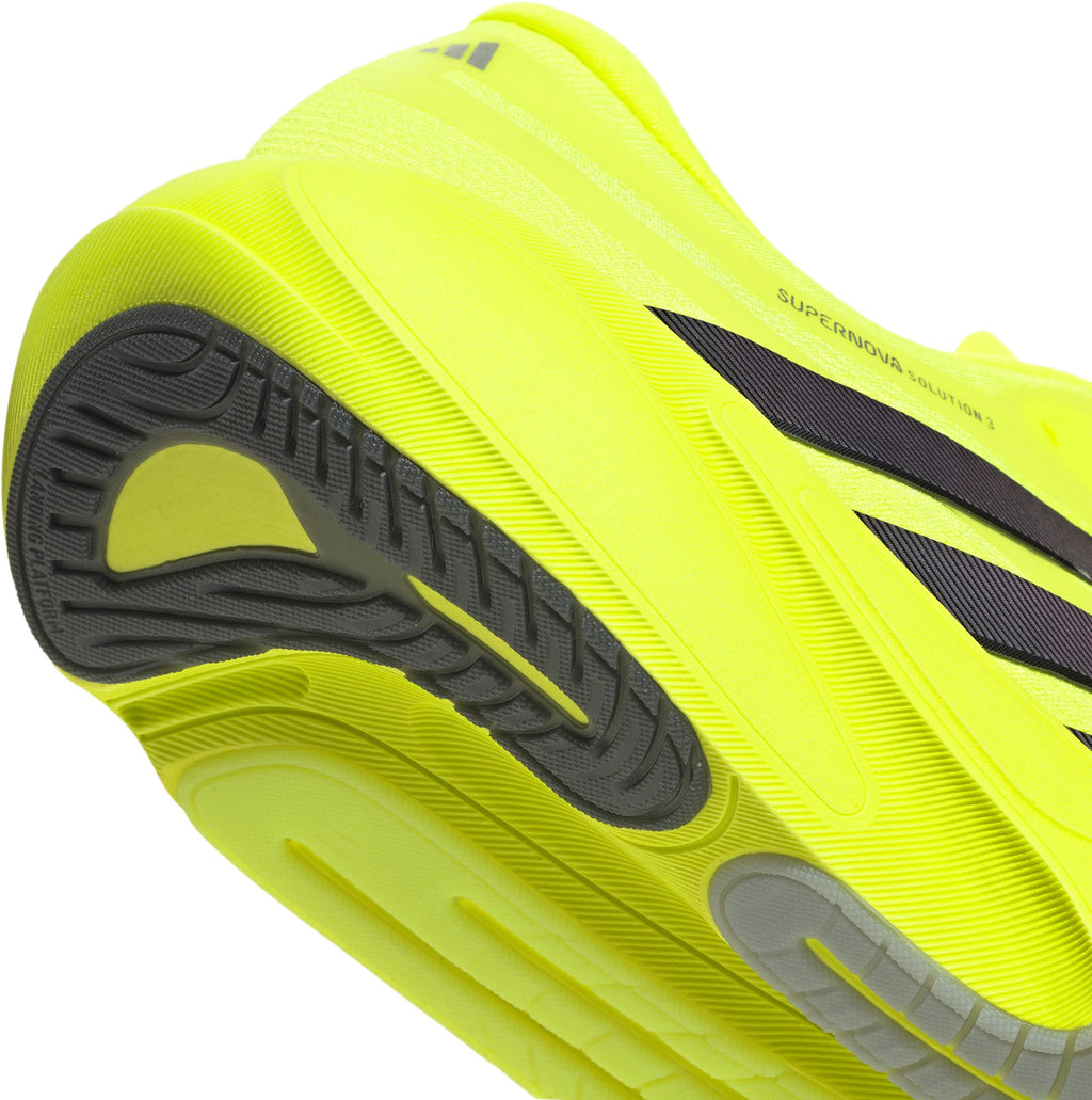 adidas Men's Supernova Solution 3 Running Shoes - Yellow