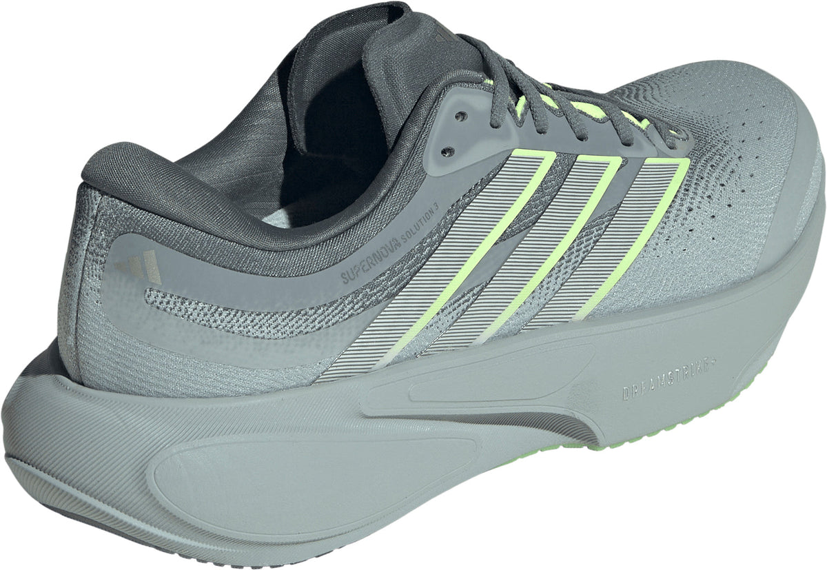 adidas Men's Supernova Solution 3 Running Shoes - Green