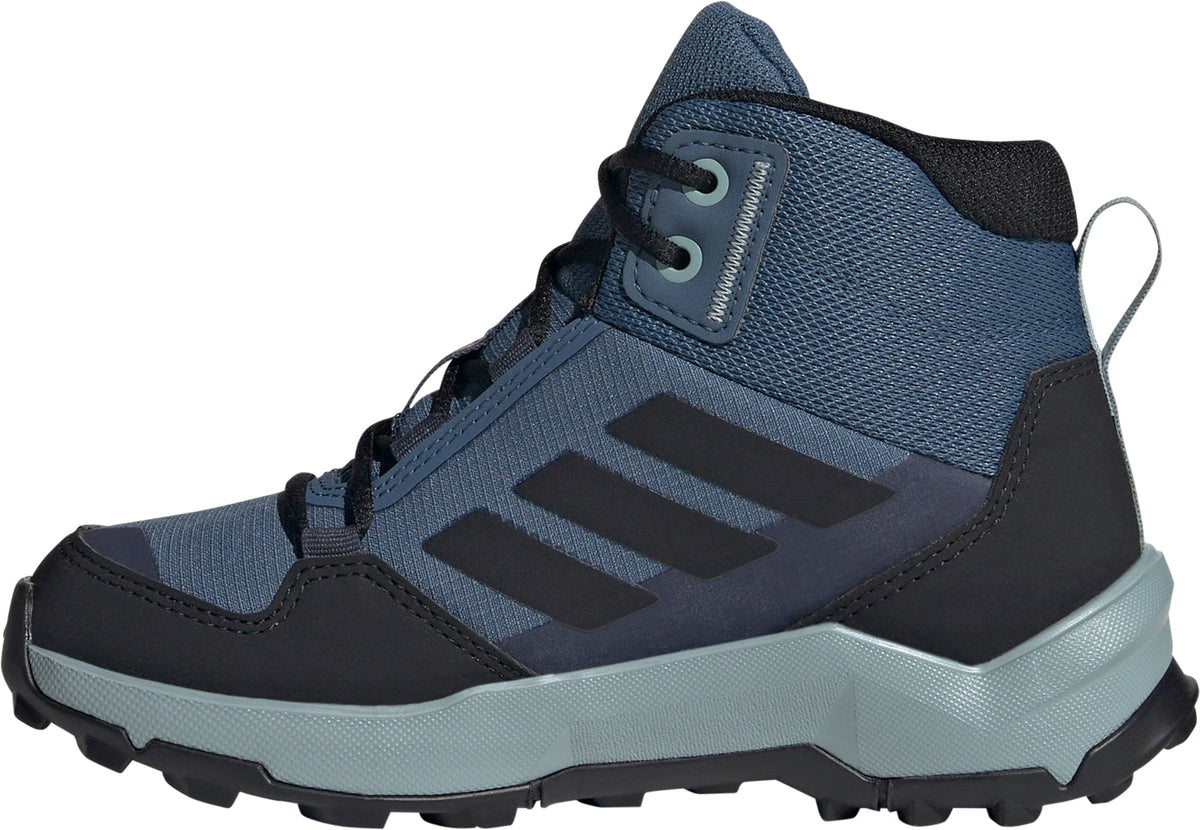 adidas Junior Terrex AX4R Mid RAIN.RDY Walking Boots - Blue