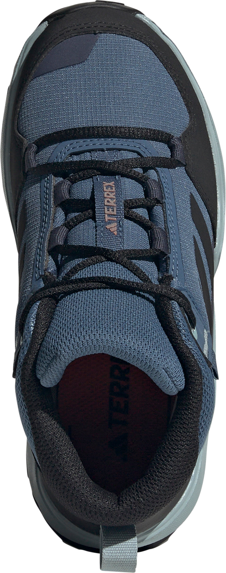 adidas Junior Terrex AX4R Mid RAIN.RDY Walking Boots - Blue