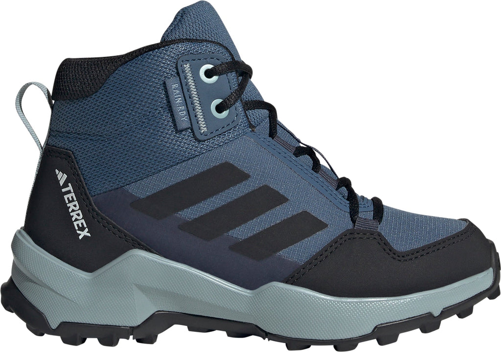 adidas Junior Terrex AX4R Mid RAIN.RDY Walking Boots - Blue